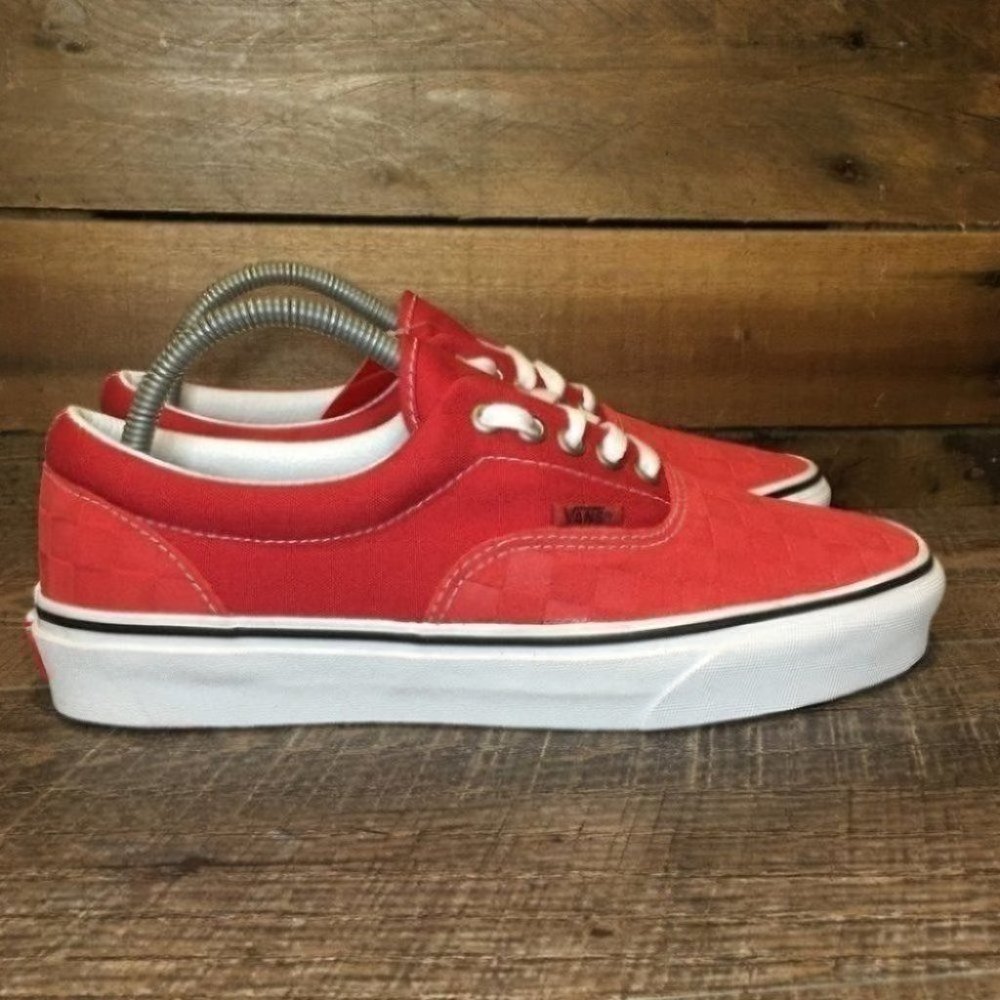 NEW Vans Era Pro Red Suede Shoe